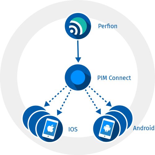 PIM connect infographic | Bluedesk