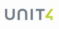 Unit4 logo als ERP-systeem voor integratie met e-commerceplatformen