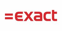 Exact logo voor koppeling van financiële en logistieke systemen